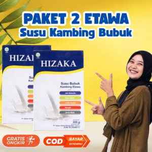 PAKET 2 BOX Susu Bubuk Kambing Etawa Susu Pelangsing/Diet